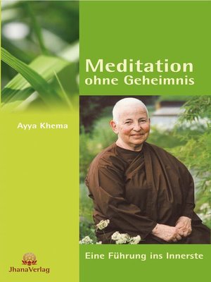 cover image of Meditation ohne Geheimnis